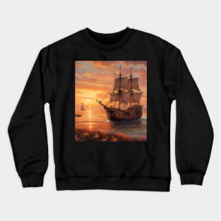 The Mayflower Sailing Ship Crewneck Sweatshirt